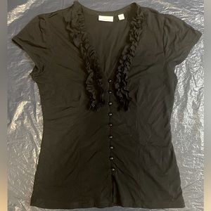 New York and Company vintage women’s blouse